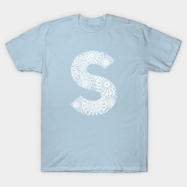 Letter S T-Shirt by Hip Scarves and Bangles